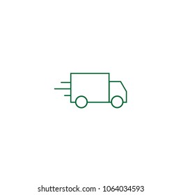 Lorry Car vector icon