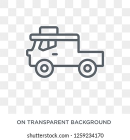 Lorry icon. Lorry design concept from  collection. Simple element vector illustration on transparent background.