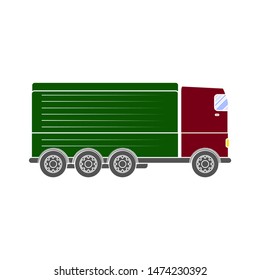 lorry icon. flat illustration of lorry vector icon. lorry sign symbol