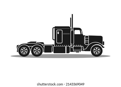 Ilustración de diseño de vectores de camiones