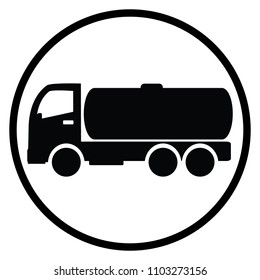 lorry vector icon