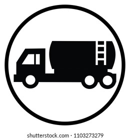 lorry vector icon