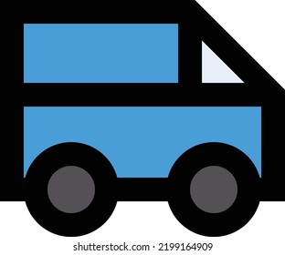 lorry Vector illustration on a transparent background.Premium quality symmbols.Stroke vector icons for concept and graphic design.