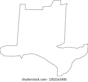 los alamos County Map in New Mexico State