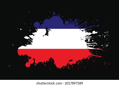 Los Altos Flag With Grunge Effect Design. It will be used t-shirt graphics, print, poster and Background.