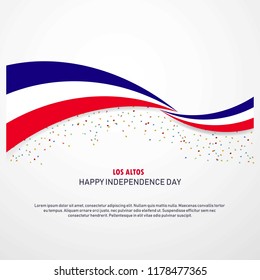 Los Altos Happy independence day Background