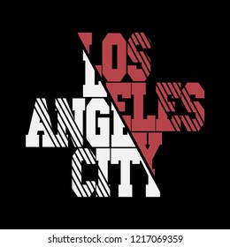 Los Angeles Athletics typography stamp, California t-shirt vector emblem graphics, vintage sport wear design illustration