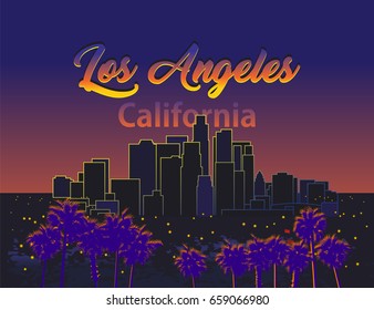 1,297 La vector skyline Images, Stock Photos & Vectors | Shutterstock