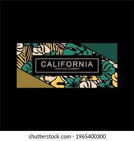 Los Angeles, California Amazing Summer Vintage typography for t-shirt print , vector illustration