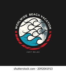 Los Angeles, California Amazing Summer Vintage typography for t-shirt print , vector illustration