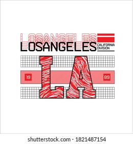 los angeles california division vintage fashion