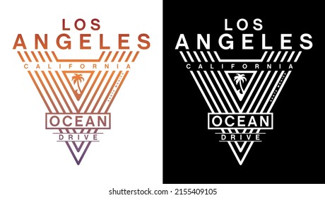 Digital Print Designs von Los Angeles California Ocean Drive