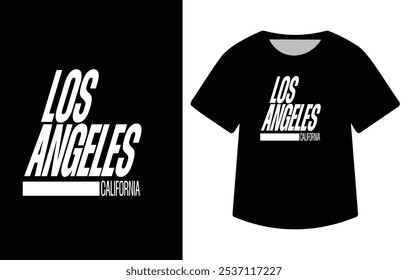 Projeto de camiseta da Califórnia em Los Angeles
