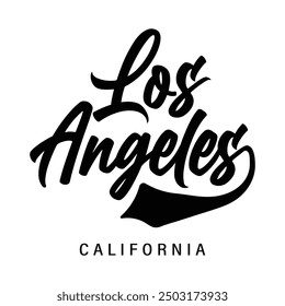 los angeles California Vektor Illustration Stil Vintage Surfen Thema Badge Design. Für T-Shirt-Prints, Poster, Aufkleber und andere Verwendungen.
