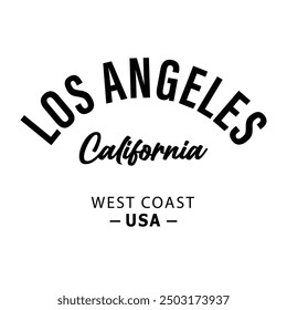 los angeles California Vektor Illustration Stil Vintage Surfen Thema Badge Design. Für T-Shirt-Prints, Poster, Aufkleber und andere Verwendungen.
