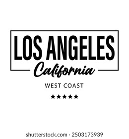 los angeles California Vektor Illustration Stil Vintage Surfen Thema Badge Design. Für T-Shirt-Prints, Poster, Aufkleber und andere Verwendungen.
