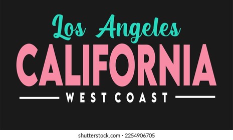 Los Angeles California West Coast 