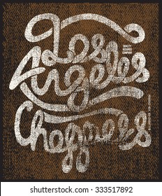 los angeles choppers t-shirt graphic