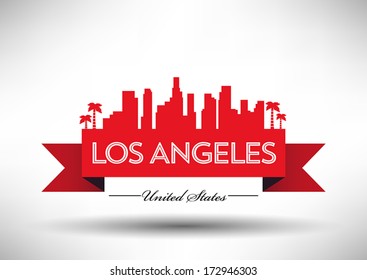 Los Angeles City Skyline Design