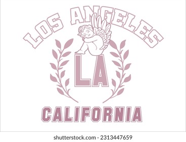 LOS ANGELES CITY VECTOR DESIGN