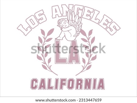 LOS ANGELES CITY VECTOR DESIGN