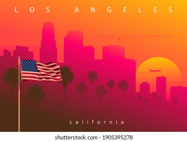 8,211 Los angeles flag Images, Stock Photos & Vectors | Shutterstock