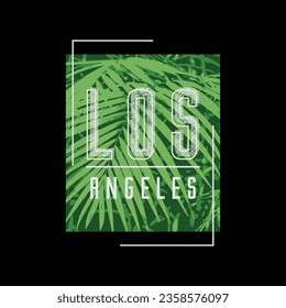 Los angeles Illustration typography for t shirt, poster, logo, sticker, or apparel merchandise