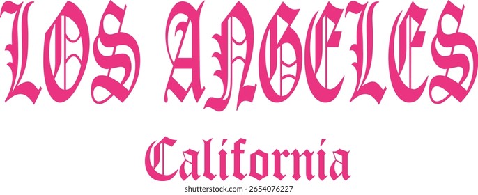 Los Angeles Malibu cali old English script  embroidery curly slogan lettering Varsity University  USA team College  gothic vintage Tshirt Graphic Fashion logo Trending Apparel Cute Emblem sweater