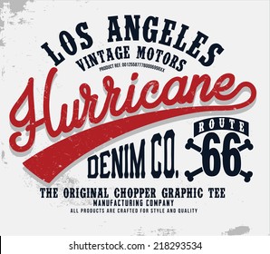 los angeles tee graphics