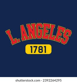 Los Angeles t-shirt design, Sports jersey logo design for Los Angeles