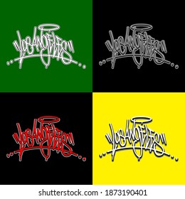 Los Angeles typography design vector, for t-shirt, poster and other uses