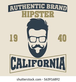 los angeles typography fashion hipster, t-shirt graphics