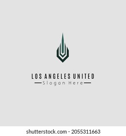 Los Angeles United's simple logo design