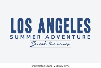 Los Angeles vector illustration graphics