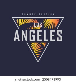 Los Angeles Vektorgrafik und Typografie, perfekt für T-Shirts, Hoodies, Drucke usw.