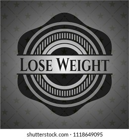 Lose Weight dark badge