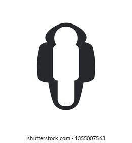 lose weight  flat vector icon