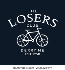 The Losers Club , Derry Maine, You'll Float Too, Horror Movie, Pennywise, Vintage Bike, Halloween