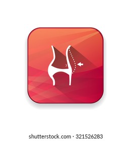 losing weight icon