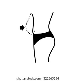 losing weight icon