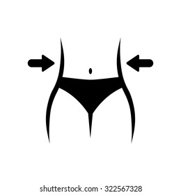 losing weight  icon