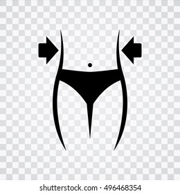 losing weight  icon