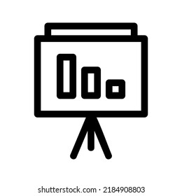 loss chart icon or logo isolated sign symbol vector illustration - high quality black style vector icons
