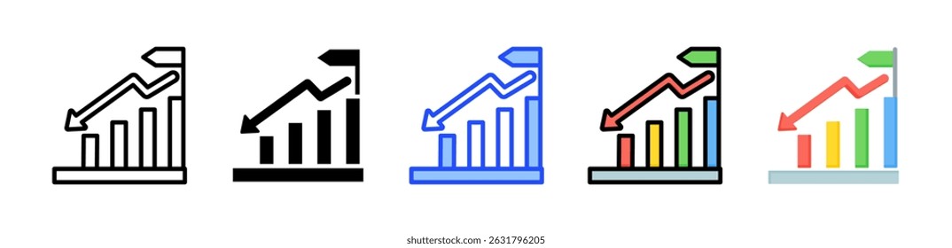 Loss Icon Collection With Multiple Styles