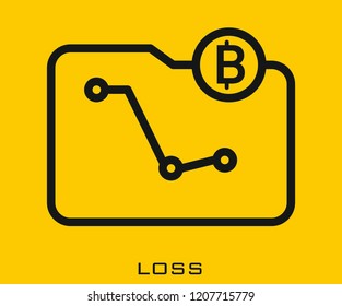 Loss icon signs