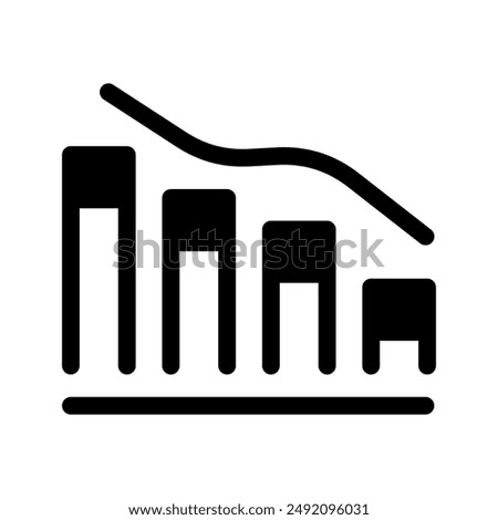 Loss Icon Vector Symbol Design Illustration