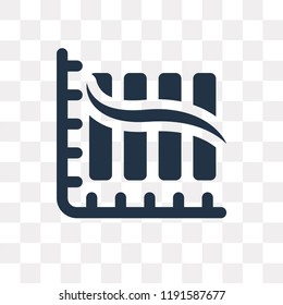 Loss vector icon isolated on transparent background, Loss transparency concept can be used web and mobile