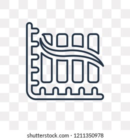 Loss vector outline icon isolated on transparent background, high quality linear Loss transparency concept can be used web and mobile