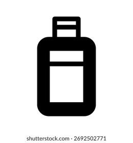 Lost Baggage Icon Vector Symbol Design Illustration