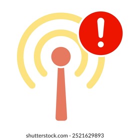 Lost Connection icon, no signal